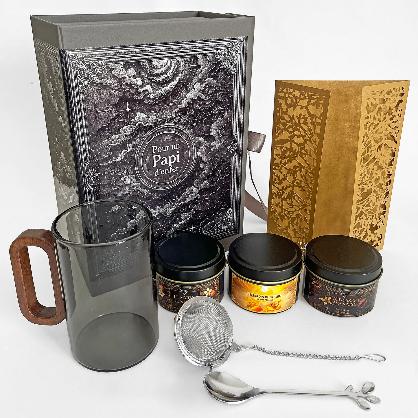 COFFRET CADEAU "POUR UN PAPI D'ENFER"