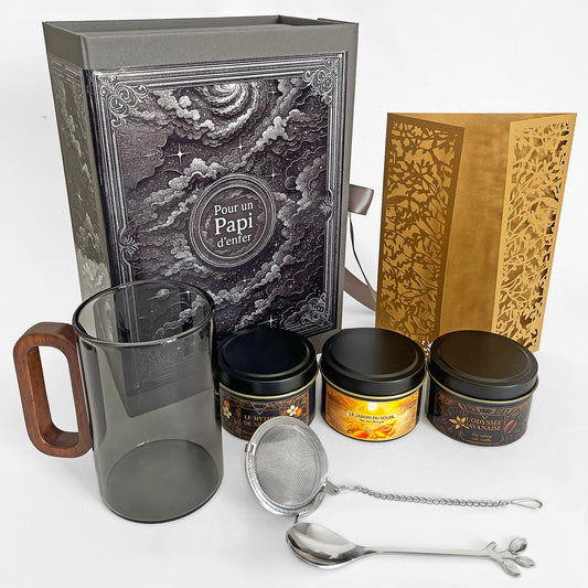 COFFRET CADEAU "POUR UN PAPI D'ENFER"