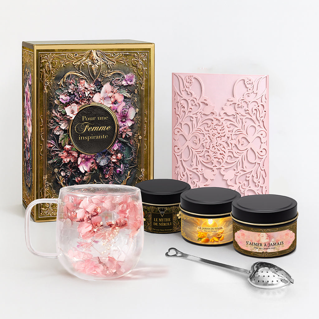 COFFRET CADEAU "POUR UNE FEMME INSPIRANTE"