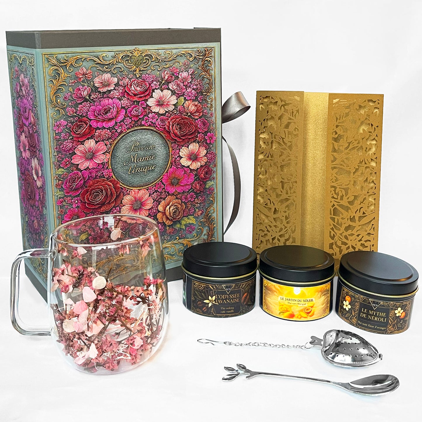 COFFRET CADEAU "POUR UNE MAMIE UNIQUE"