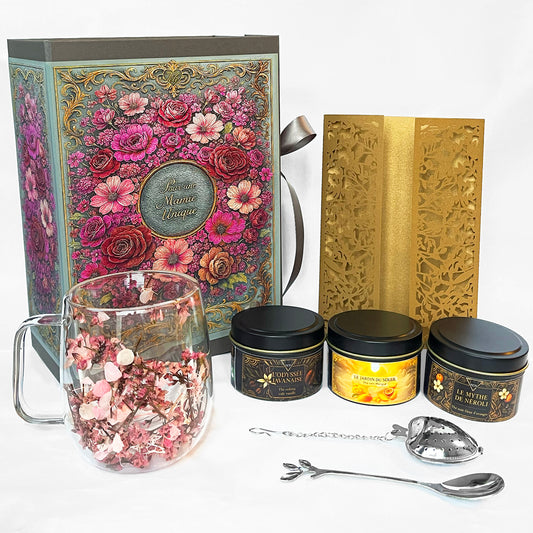 COFFRET CADEAU "POUR UNE MAMIE UNIQUE"